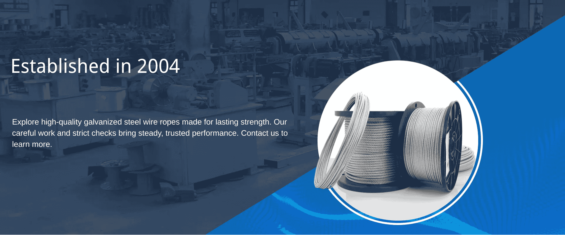 Kalite Galvanizli Çelik Halat Fabrika