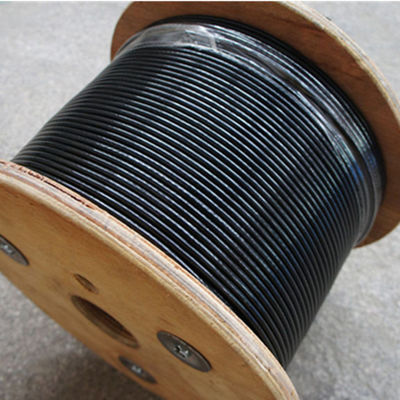 জিম ফিটিংসের জন্য 1570-1960MPA টেনসাইল স্ট্রেংথ সহ 7x19 স্ট্রাকচার টিপিইউ কোটেড স্টিল ওয়্যার কেবল, গ্যালভানাইজড হাই কার্বন ওয়্যার রড থেকে তৈরি