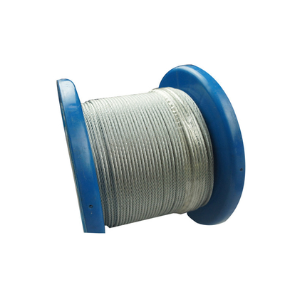 Harga yang bagus Kabel Pesawat Galvanis Konstruksi 7x7 Diameter 1/16 Inci on line