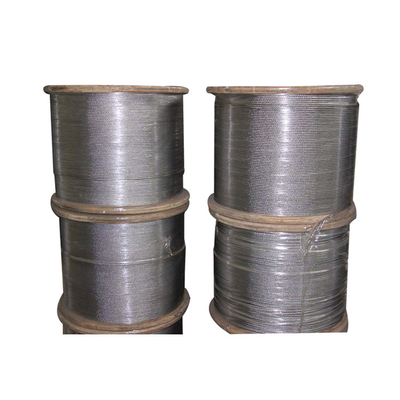 Harga yang bagus 100ft 500ft 1000ft Galvanized Kabel Pesawat Untuk Pertanian Akhir Fittings Hooks on line