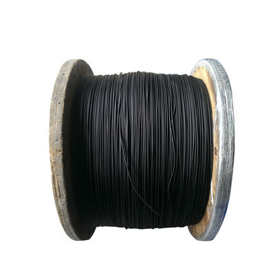 Quality Gym Fitness Equipment Durable Black TPU Coated Steel Wire Rope factory