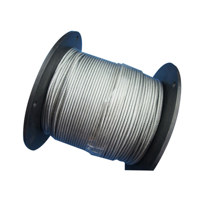 Harga yang bagus High Breaking Load Electric 7x7 Galvanized Wire Rope 1.5mm on line