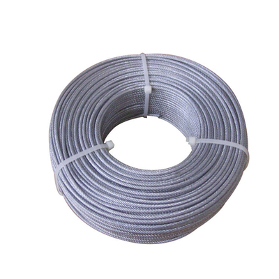 Good price galvanized PVC Coated Wire Rope For Aquaculture 1570-1960MPA Tensile Strength online