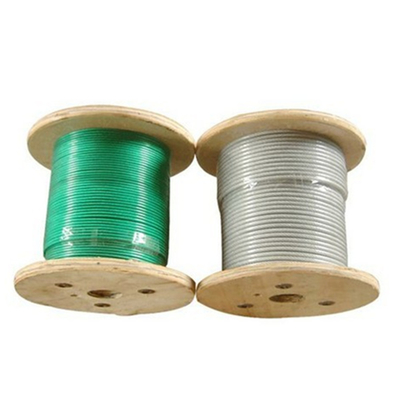 İyi bir fiyat. 2mm-10mm Tel Ölçüsü Çelik PVC Kaplı Halat Çadırlar İçin AISI çevrimiçi