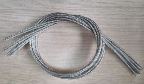 Goede prijs 7x7 structuur PVC bedekte draad touw met hoge corrosiebestendigheid en aanpasbare lengte voor industriële en maritieme toepassingen online