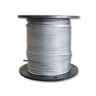 İyi bir fiyat. Elektrik Galvanizli Çelik Halat Yüksek Çekme Mukavemeti 7x7 1.5mm 1570Mpa-1960Mpa çevrimiçi