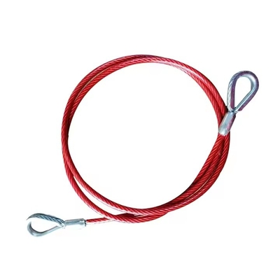 Giá tốt. Cáp chống rơi phủ PVC, dây buộc neo bảo vệ chống rơi, cáp 60# 4' 6