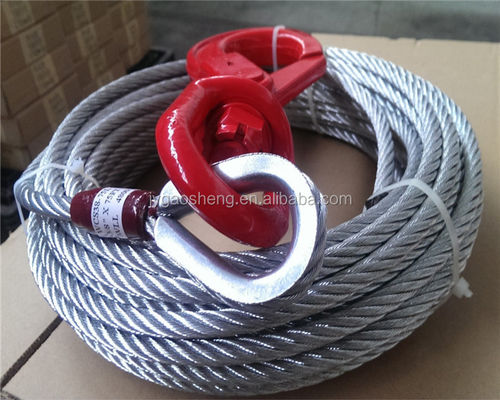 Giá tốt. Sling cáp thép 6x36+pp với Tải trọng làm việc an toàn (WLL) 800 KGS và Hệ số an toàn 1:5 cho việc nâng hạ tải nặng trực tuyến