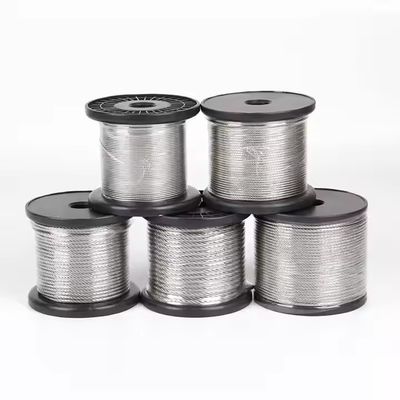 Quality Dia x 180 mtr 7 Strands 0.9g Galvanised Zinc Catenary Wire 2.7mm  factory