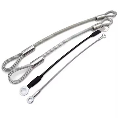 Harga yang bagus Rangkaian Sling Tali Kawat Baja Tahan Karat Pengangkat dengan Ferrule yang Diperkuat on line
