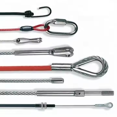 قیمت خوب 3mm-20mm سیم طناب آویز مونتاژ گالوانیزه غیر گالوانیزه روشن ضد زنگ آنلاین