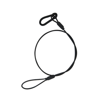 Good price High Carbon Steel Black Lighting Safety Cable 1/8