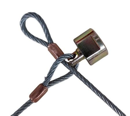 Bon prix Sling de câble en acier à haute résistance à la déclinaison avec un diamètre de 3,2 mm pour les applications de levage en ligne