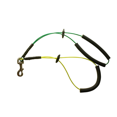 Harga yang bagus 20ft Adjustable PVC Coated Dog Harness Untuk Grooming Meja Ramah Lingkungan on line