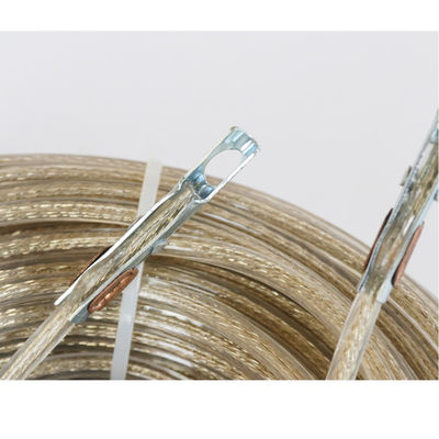 Bom preço Fios de fio revestidos de PVC leves com resistência à tração superior e design anti-torção para sistemas de segurança e segurança on-line
