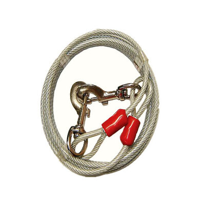 Bon prix Câble d'attache pour chien en acier galvanisé à structure 7x7 - Câble d'avion résistant à la corrosion en ligne