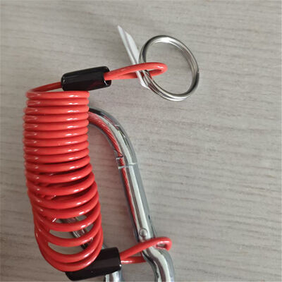 Bon prix Cable de dégagement enroulé sans enchevêtrement pour remorques tirées par pare-chocs - Cable de sécurité résistant à la corrosion en ligne