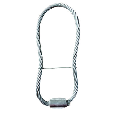 Quality High Strength Galvanized 10mm Diameter Steel Wire Rope Sling for Heavy-Duty Lifting factory