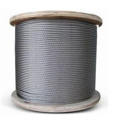 Quality High Strength Galvanized 3/8 Diameter Steel Wire Rope Sling for Heavy-Duty Lifting factory